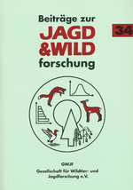 Titelseite "Beitraege Jagd- u. Wildforschung Bd. 34"
