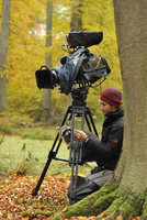 Kameramann Michael Riegler beim Herbstdreh